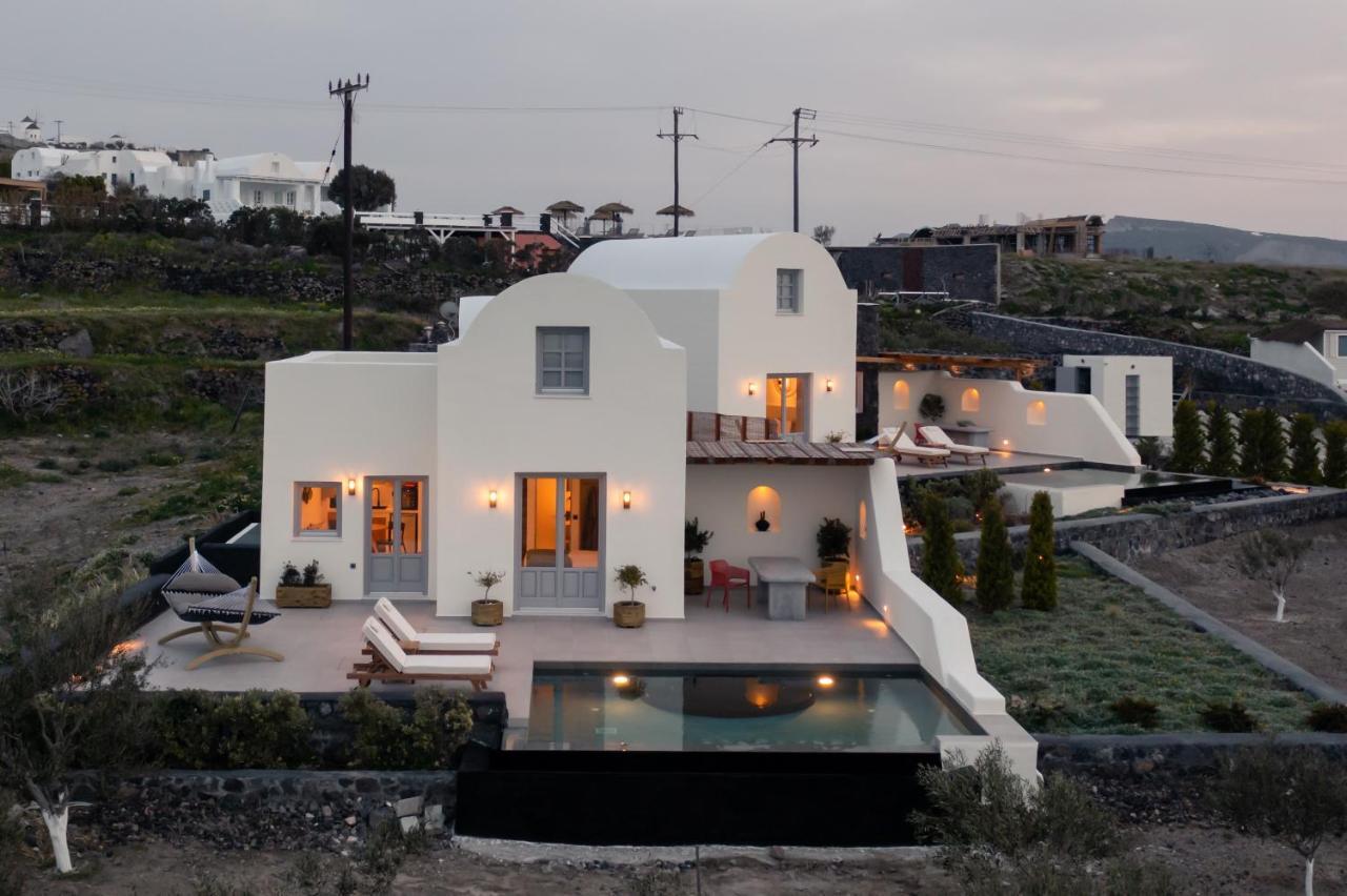 Saint John Oia-Villas With Private Heated Pool Exterior photo