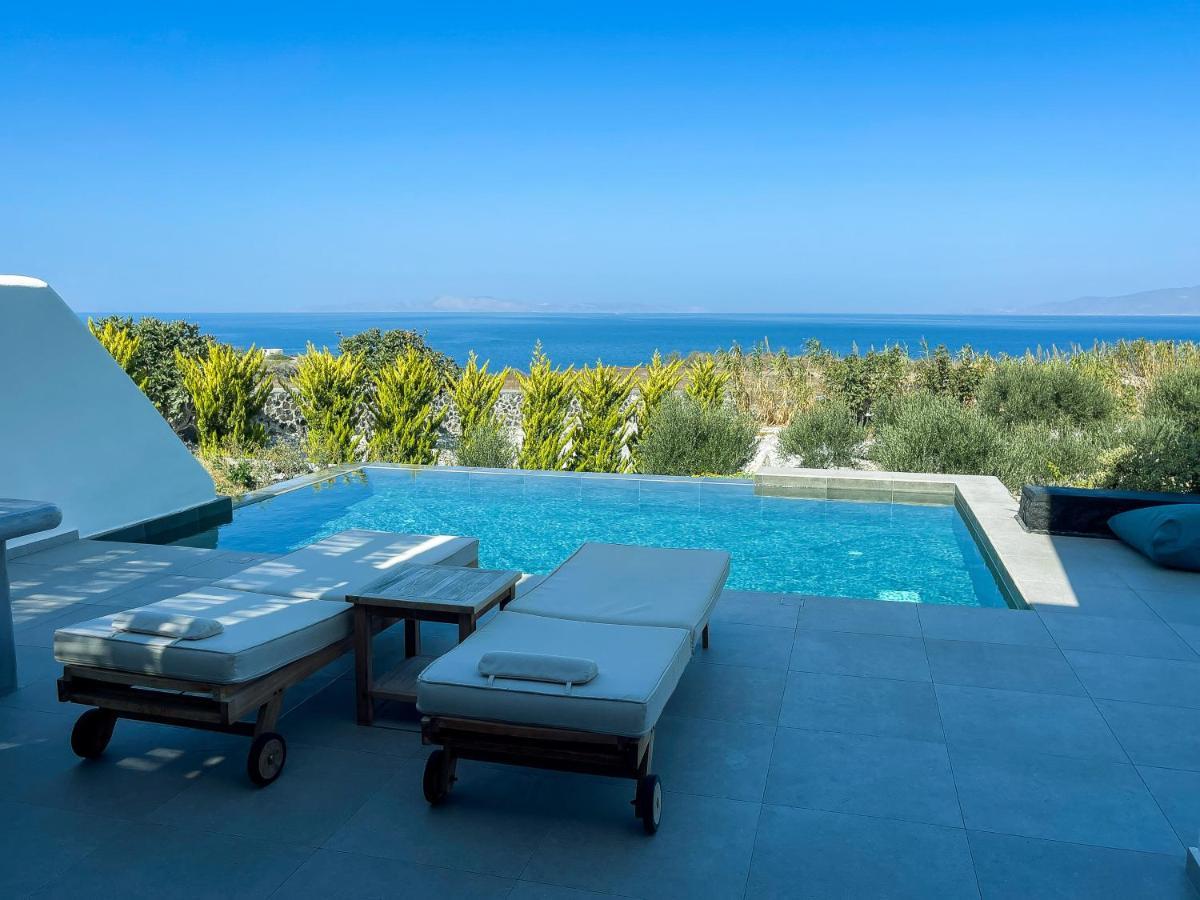 Saint John Oia-Villas With Private Heated Pool Exterior photo