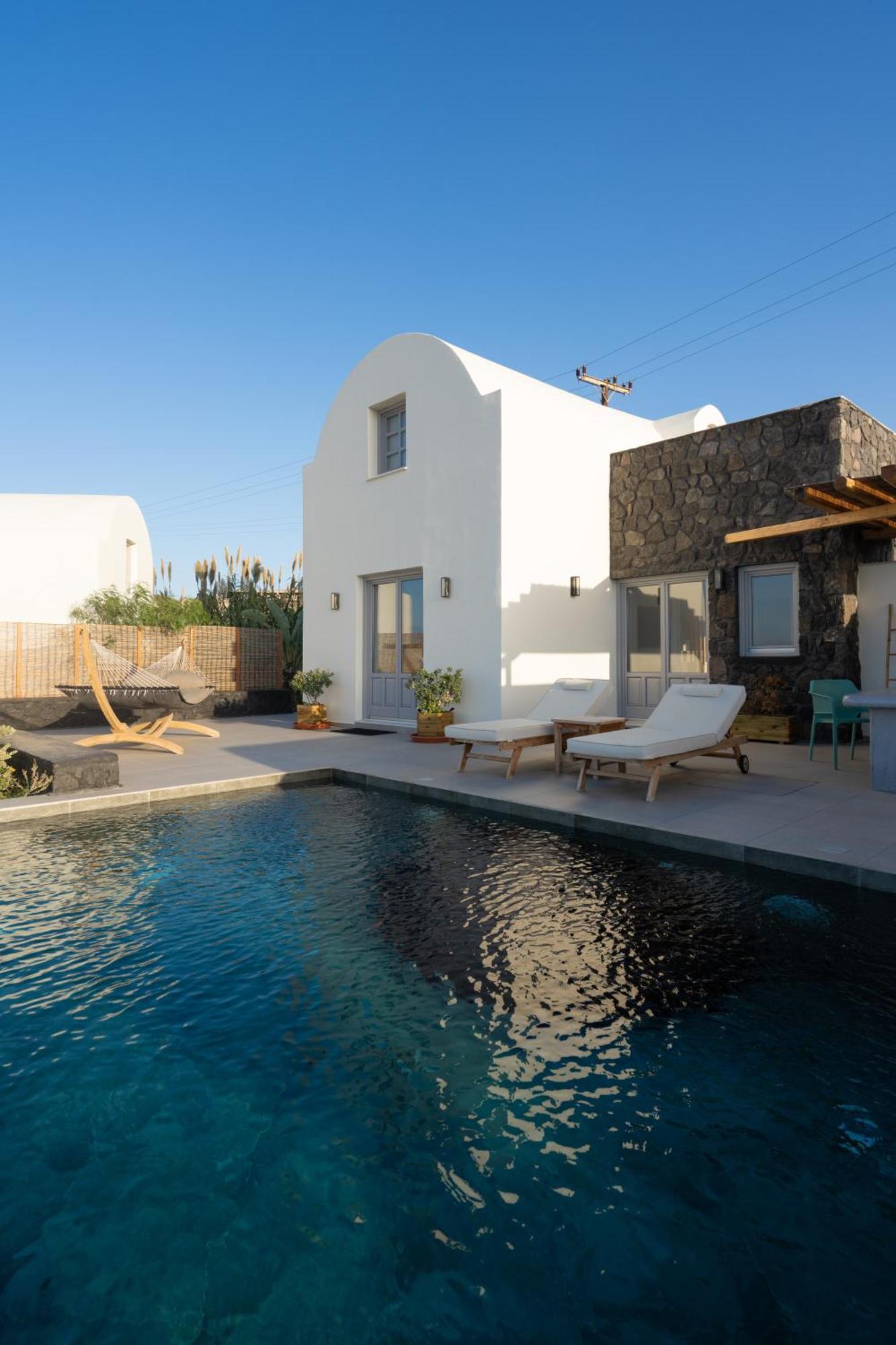 Saint John Oia-Villas With Private Heated Pool Exterior photo