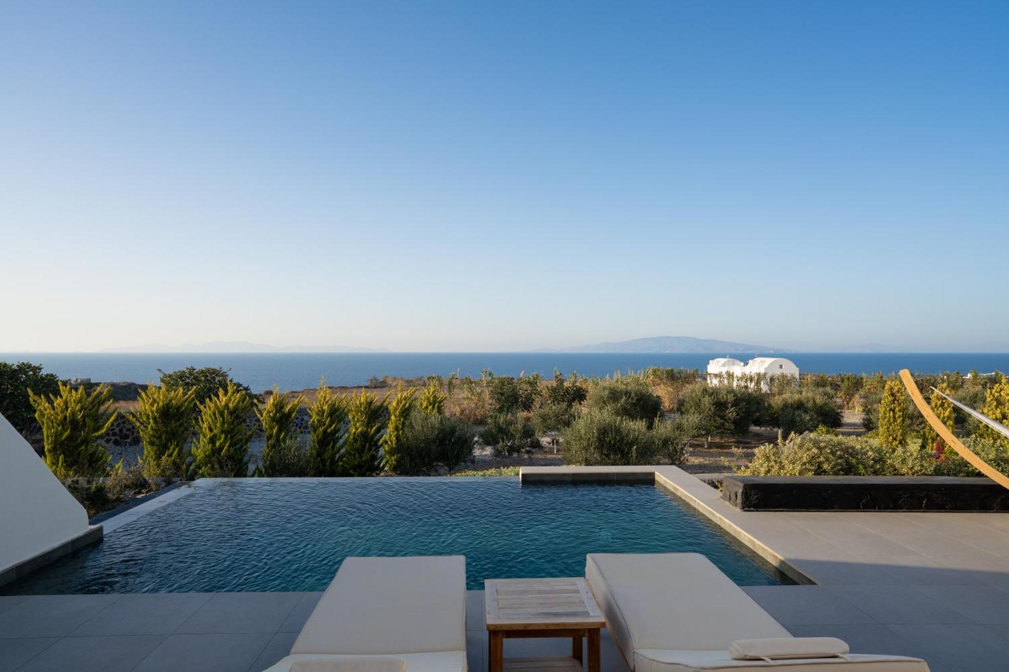 Saint John Oia-Villas With Private Heated Pool Exterior photo